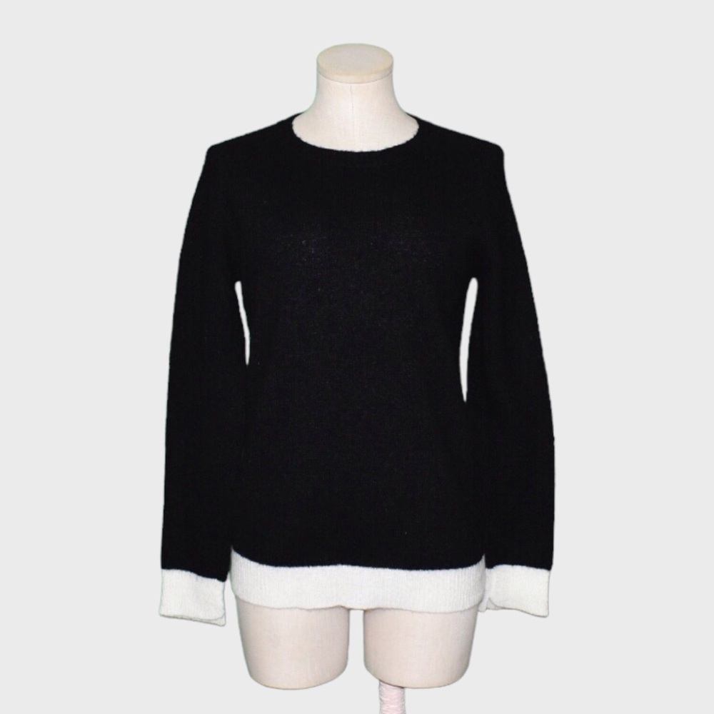 A.L.C. Stripe Block Wool Alpaca Blend Sweater - image 1